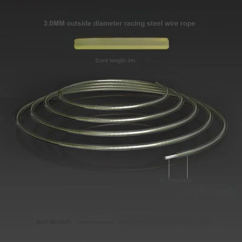 MOGOLD Fitness Training Non Countable Jump Ropes Adults Handle Material Aluminum Alloy, Rope Material PU+Steel Wire 3m-11