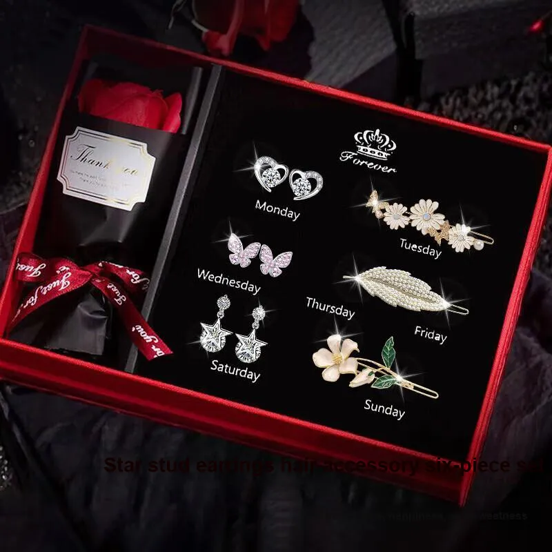 Enchanting Cat Alloy Hair Clips Women's-1