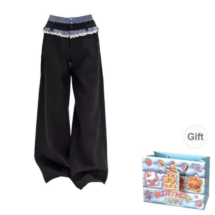 REMOULD Casual Pants Women's Black Pants Shopping Bag-0