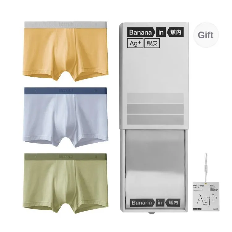 Bananain Boxer Shorts Men's 3 Pieces 6 Pieces Of Packing-9
