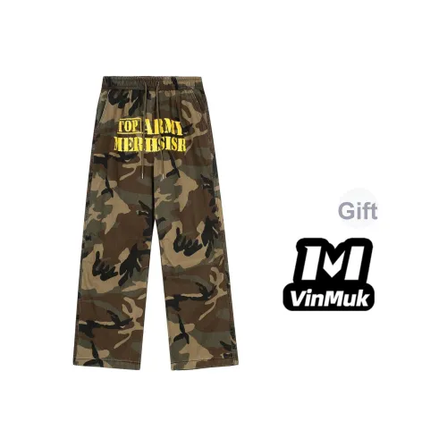 VINMUK Камуфляж Унисекс Повседневные Штаны