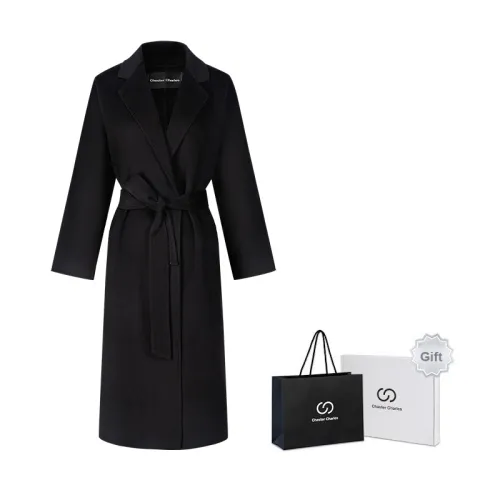 Chester Charles Coats Women's Black