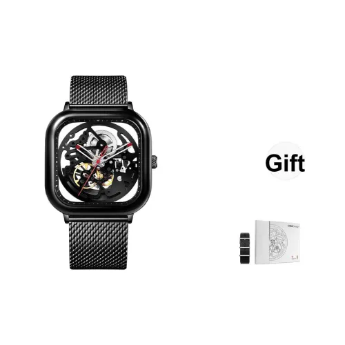 CIGA design Автоматический механический механизм Мужские часы C Collection 40мм*40мм*11,5мм Черный
