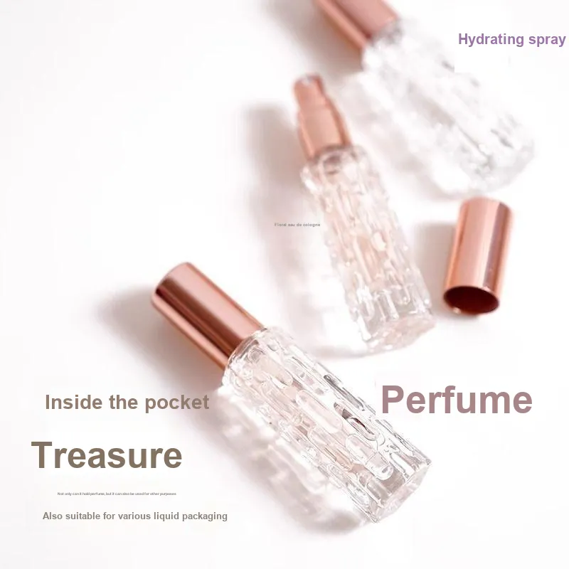 JIANYINGSHU Perfume Refill Bottles High End Portable 10ml Sample Glass Press Spray Bottle Empty Refill Tool-19