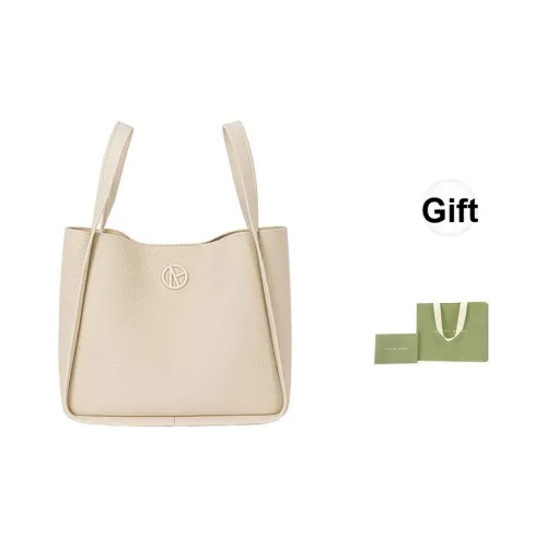 VANESSA HOGAN Корзинка из коровьей кожи сумка-ведро сумка через плечо сумка большого размера женская цвет экрю