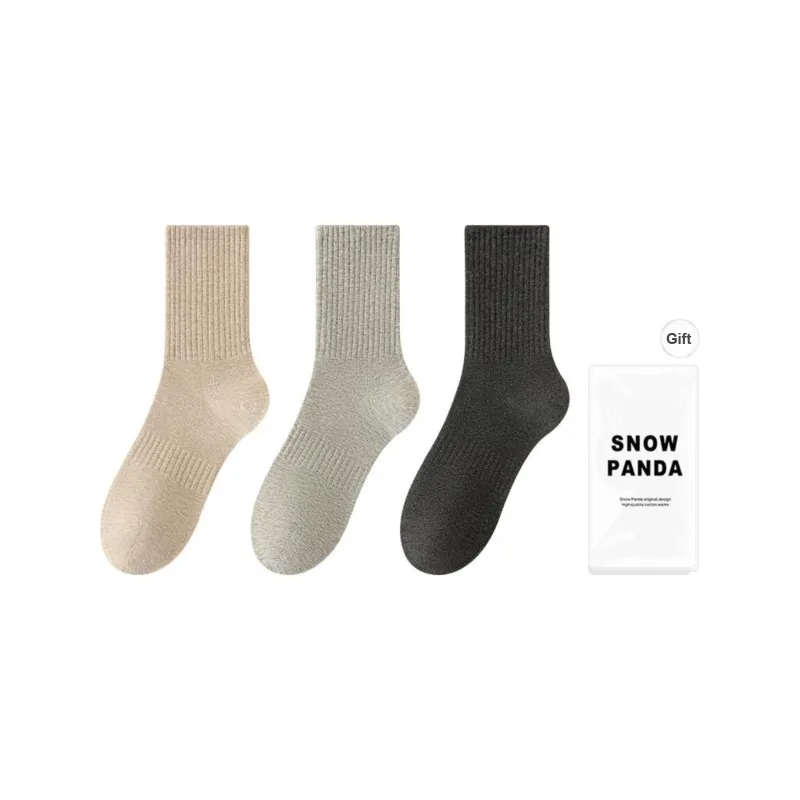 XXLLG Mid Calf Socks Men's Shopping Bag 3 Pack-8