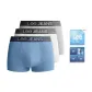 Blue+Light Gray+White (Refined Box 3 Pack)