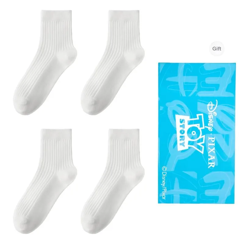 Disney Mid Calf Socks Unisex Gift Box Combination-4