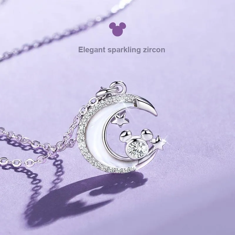 Disney S925 Silver Necklaces Women's-48