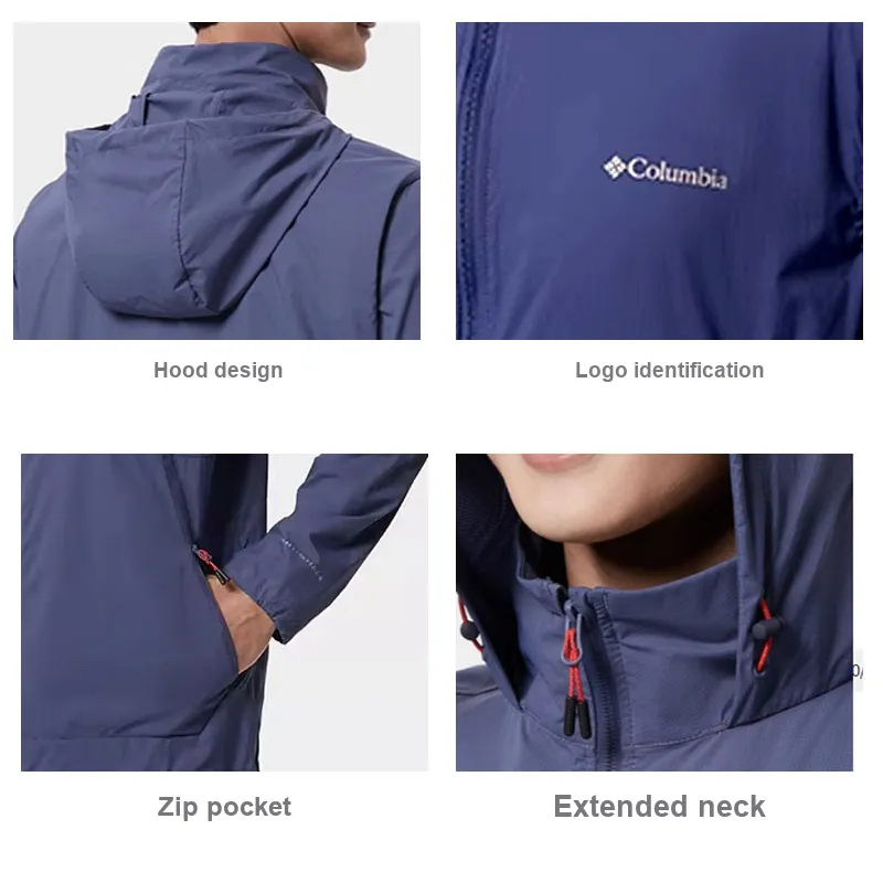 Columbia Sun Protection Clothing Men Blue-5