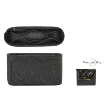 Tide Felt Bag Accessory Bag Insert Women's Beige/Gray Black