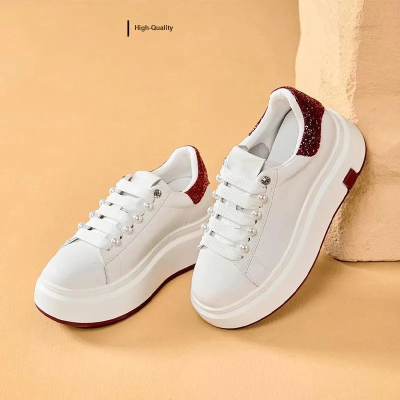 PARK DANCE Low Top Skateboard Shoes Women's-3