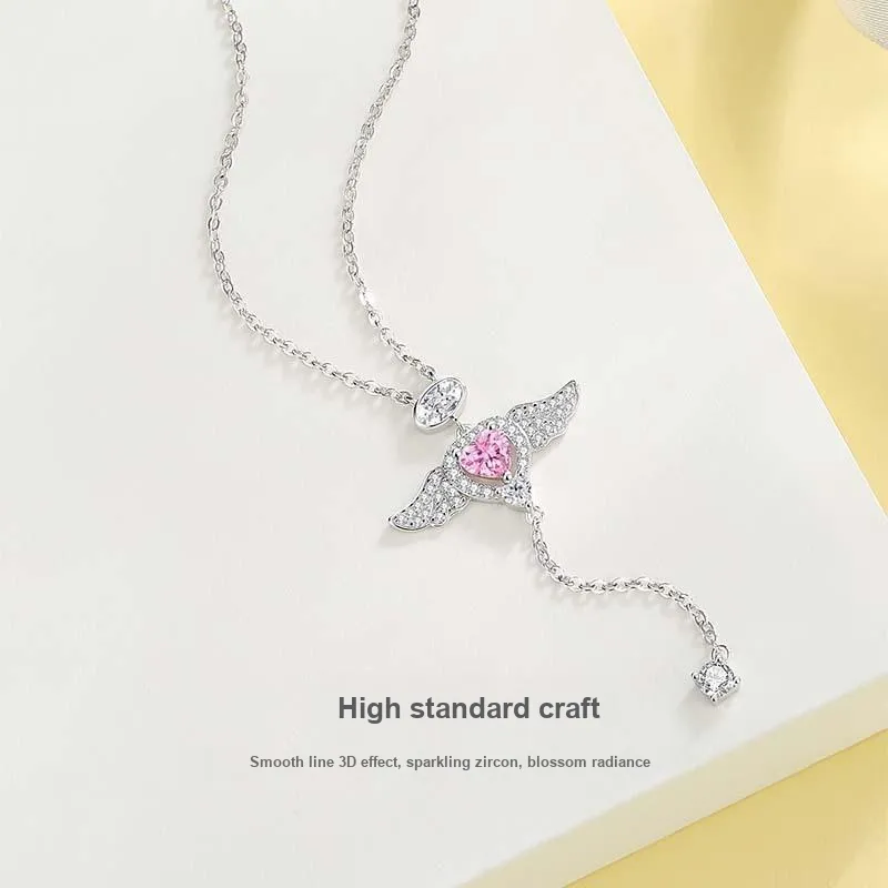 JESCAKOO S925 Sterling Silver Necklaces Women's-3