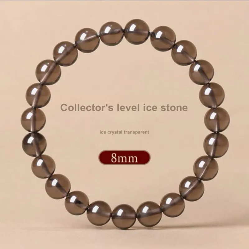 Stone On The Line Obsidian Jade Bracelets Unisex-4
