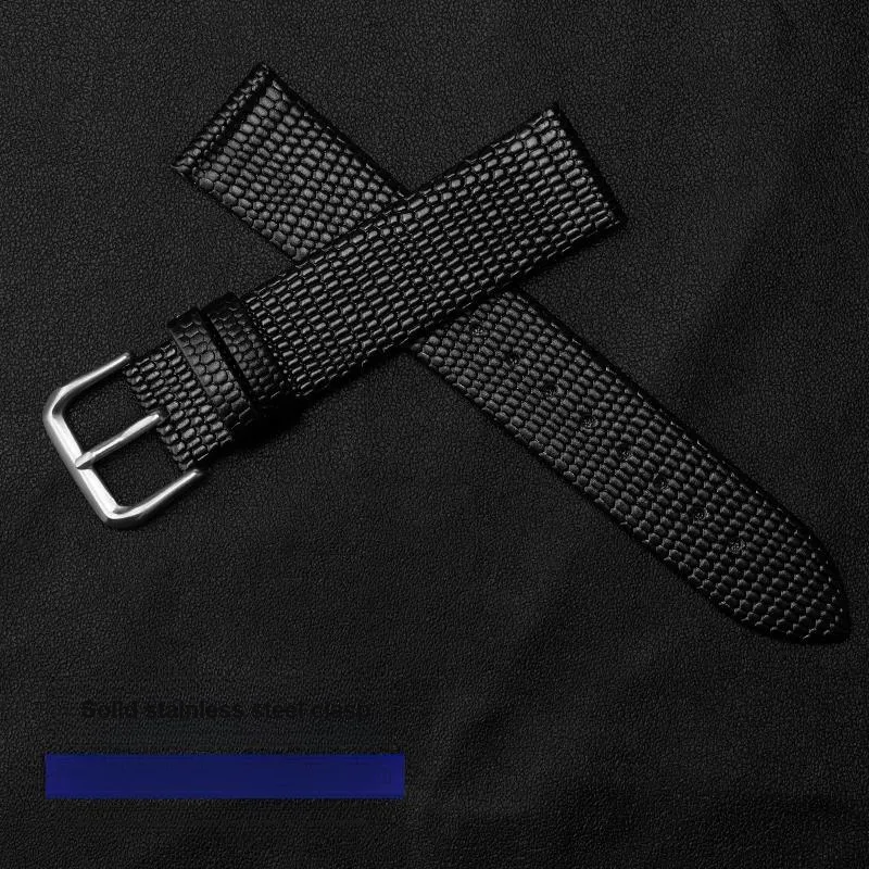 WOALMORN Movado Longines CK Compatibility Watch Band Genuine Leather Material-22