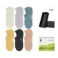 Milk White 1+Light Purple 1+Light Blue 1+Flesh Pink 1+Custard 1+Black 1
