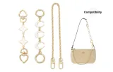 Gold-Tone Extender Chain (Four-Leaf Clover+Moon+Decorative Chain)