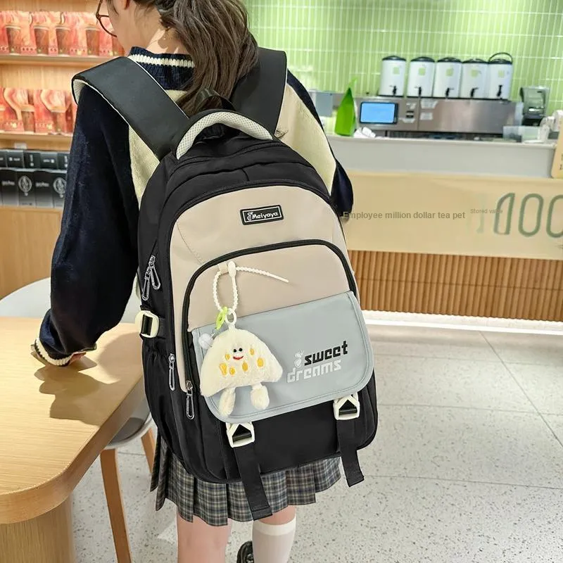 FAMAN Nylon Backpack Women's Multicolor-7