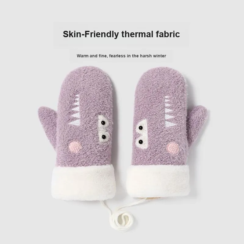 YUZHAOLIN Polyester Knit Gloves Women's-7