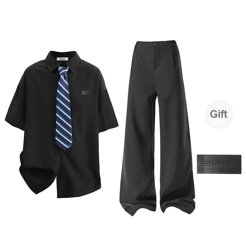 OGEK Shirt Matching Sets Unisex-0
