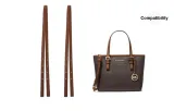 Brown MK Tote Bag Strap (Two Pieces)