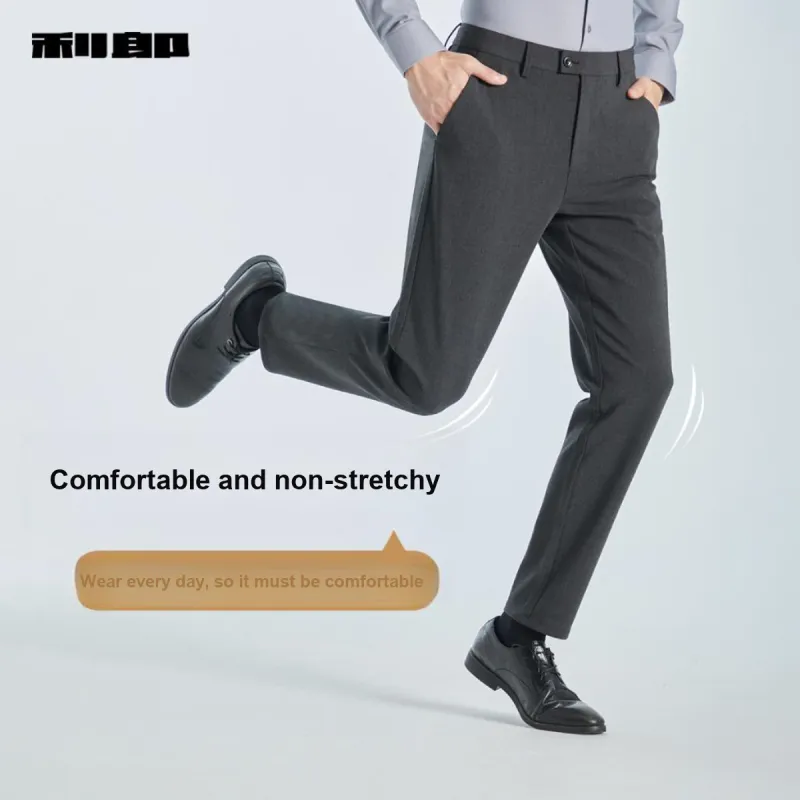 LESS IS MORE Casual Pants Men's Gray-4