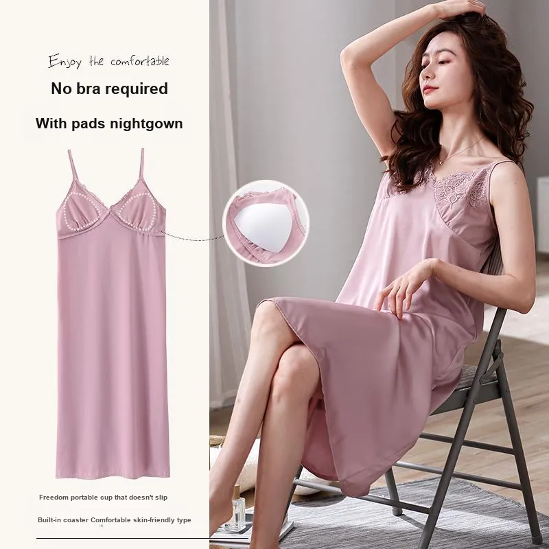 MIIOW Cool One Summer Series Nightgown Women's Light Purple-4