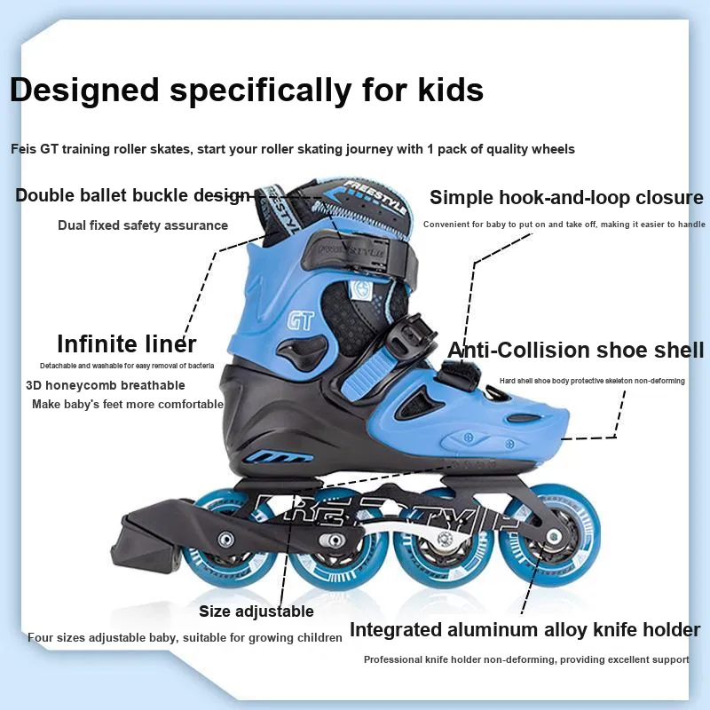 Feith Inline Skates PP Shell Casual Kids'-6