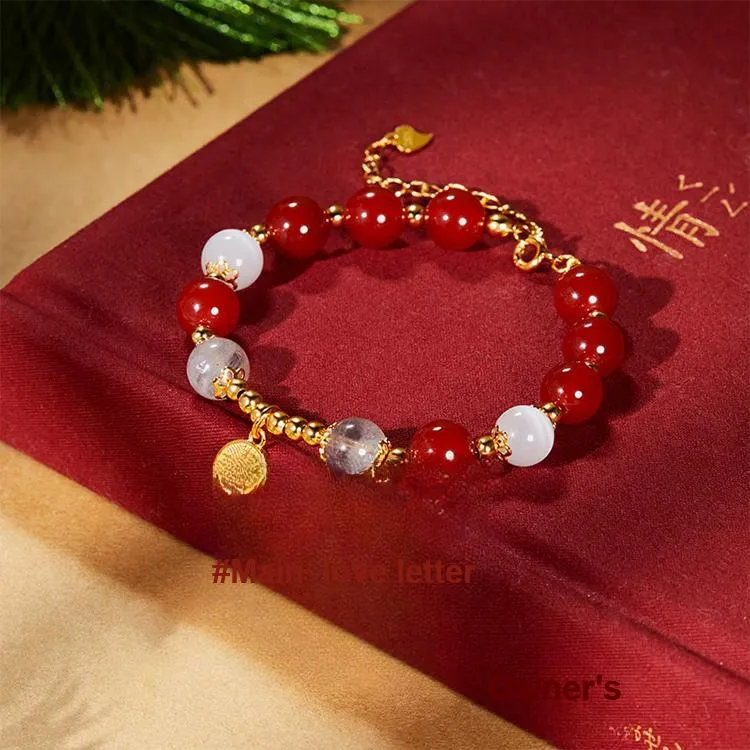 JKEM Agate Jade Bracelets Women's-3