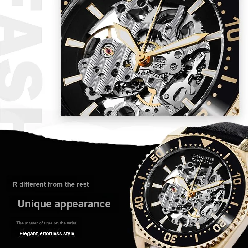 CHARLOTTE RAFFAELLI Men The Heart Of Machinery Series Watch-6