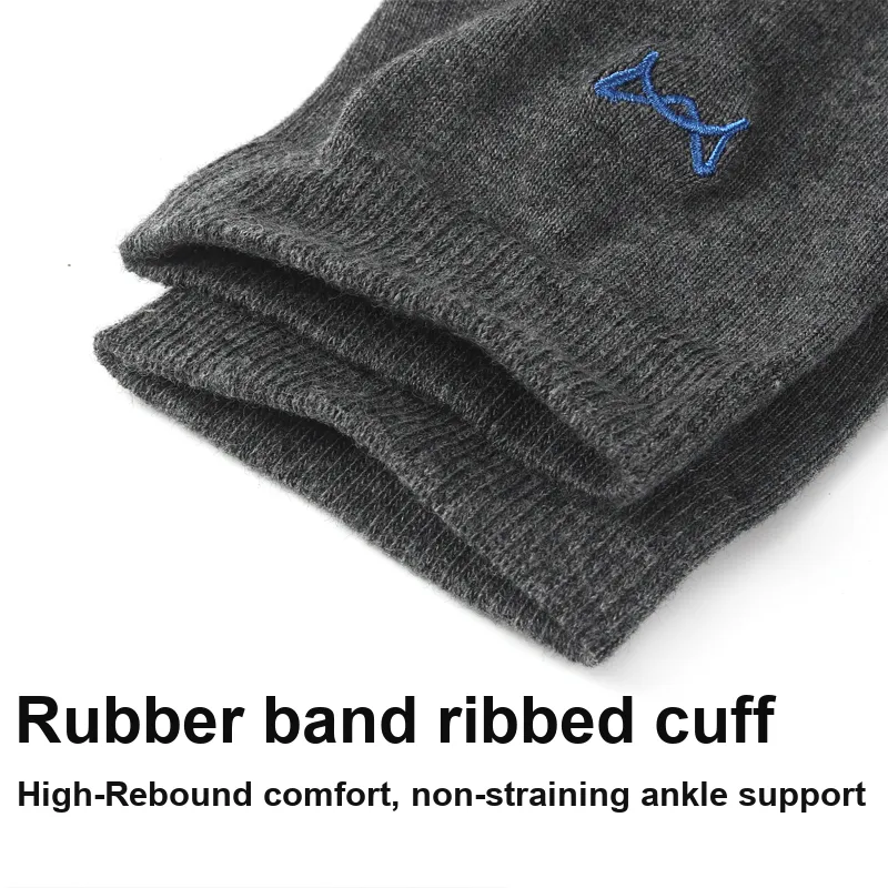MIIOW Mid Calf Socks Unisex 5 Pack-4