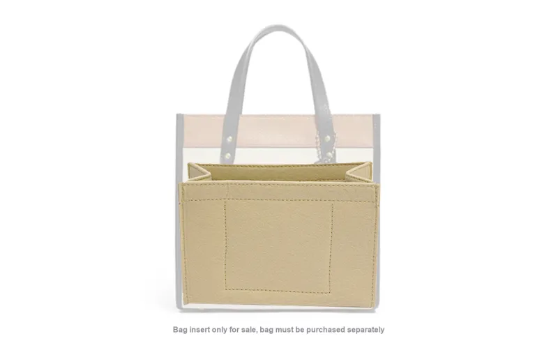 GUYI Felt Bag Accessory Women's Beige/Black-3