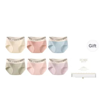 XIA.WA.ZHI.XIU Underpants Women's Box 6 Pack