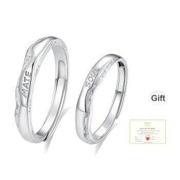 SEVEN COOK 999 Fine Silver Rings Unisex