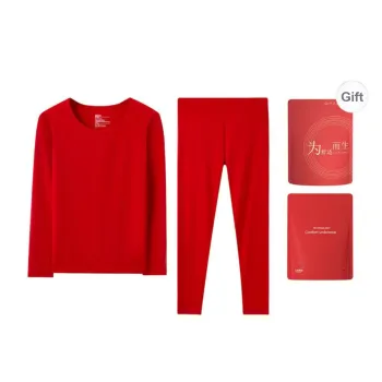 Red bean Women's Thermal Sets