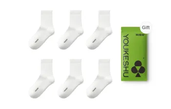 YOUKESHU Men Mid Calf Socks