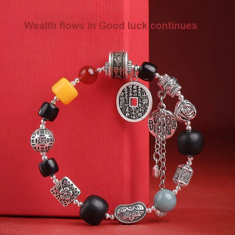 MUSHENGYUAN Ebony Bracelets Unisex-1