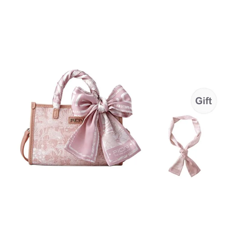 FION Fabric Classic Tote Bag, Shopping Bag, Crossbody Bag Women's Multicolor-10