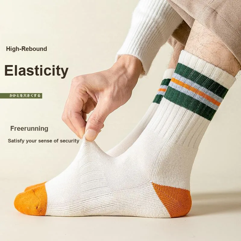 SOIE Mid Calf Socks Men's Combo Set-55