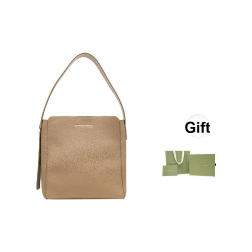 VANESSA HOGAN Сумка из мягкой коровьей кожи сумка через плечо сумка большая женская слоновая серая