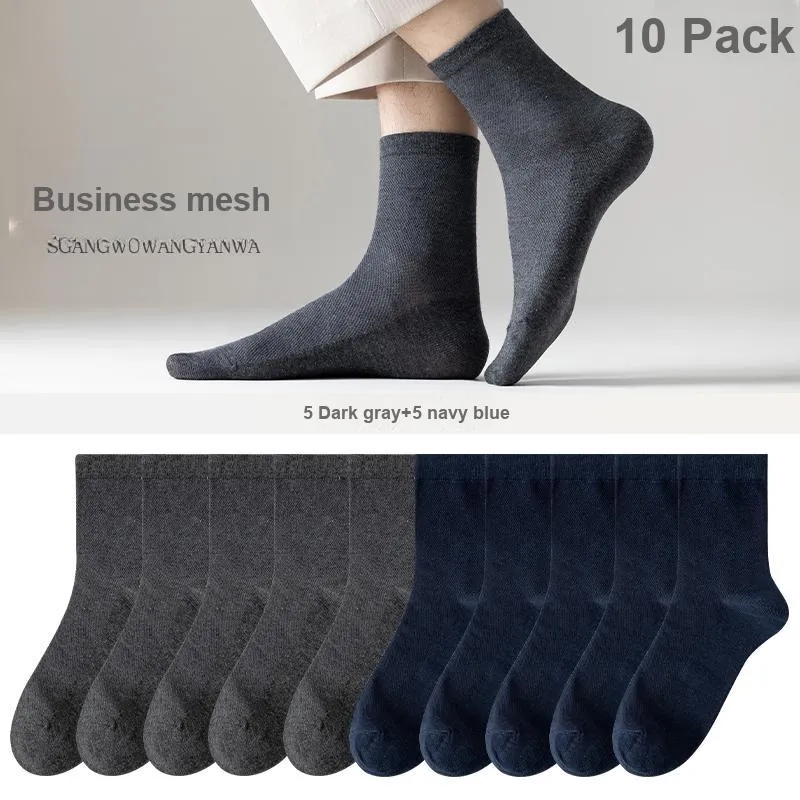 7 SEVFUN Mid Calf Socks Men's Combo Set-13