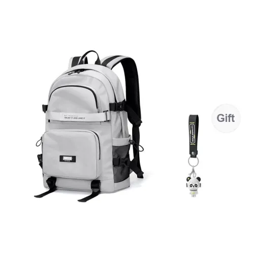 GOLF Fabric Backpack Large Size Unisex Gray/Black