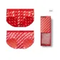 [Women's]Red-Geometric Snake+Pink-3D Effect Geometric