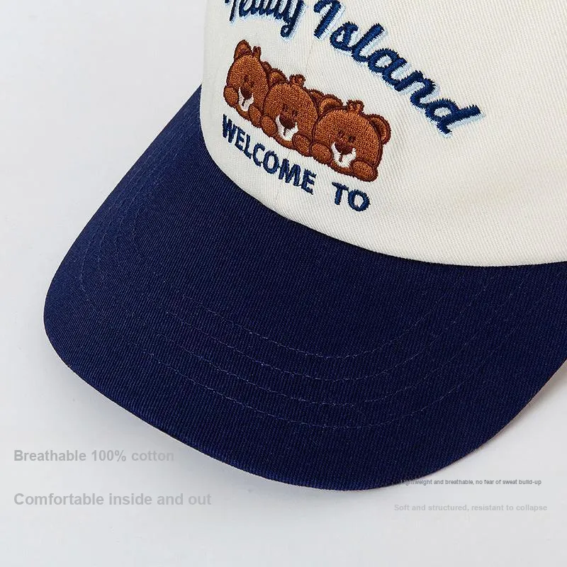 Mini Bala x Teddy Zoo Cotton Baseball Caps Kids'-2