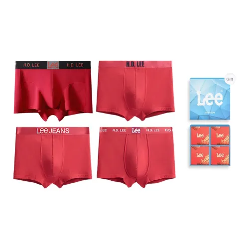 Ли совместный модель Sunset 5,0 Нижнее белье Подарочная коробка Мужской 4 упаковки
