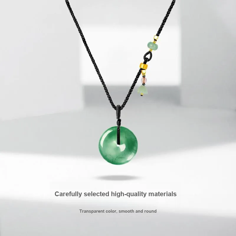 JUICY GRAPE African Emerald Necklaces Unisex-1