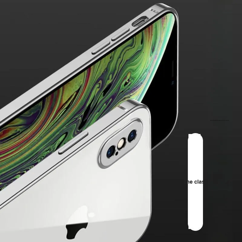 Cuttlefish Grid TPU Material Anti Fingerprint Impact Resistant Phone Cases Compatible With Apple X Minimalist-4