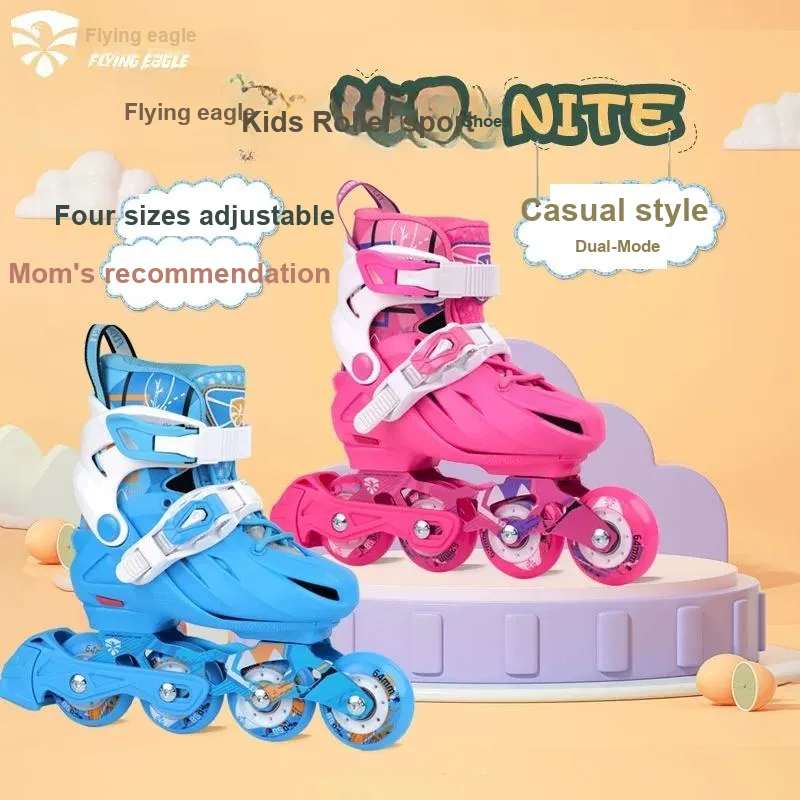 FLYING EAGLE Inline Skates Stylish Casual Freestyle Roller Skating Kids' 28 35-3