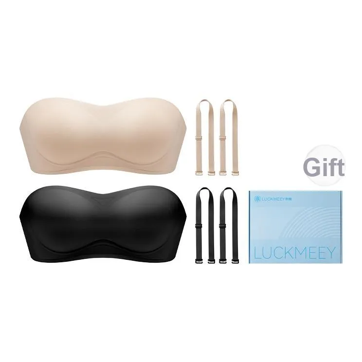 LUCKMEEY Women's Strapless Bras