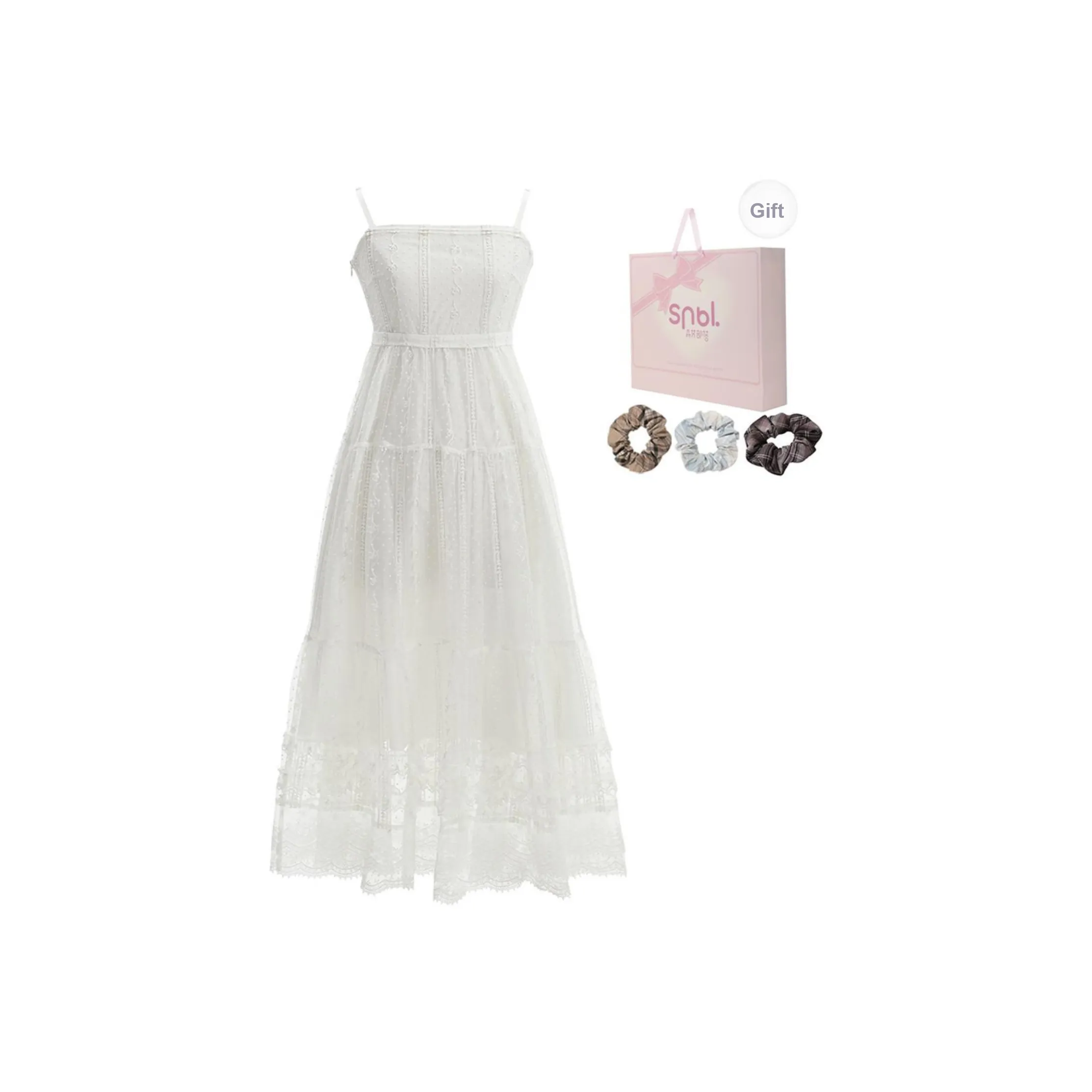 Snbl Белый Женские Слиплатья